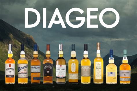 diageo whiskey brand names.